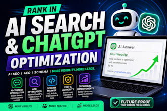 optimize your website for chat gpt and ai search SEO, aeo, schema expert
