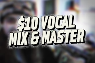 mix and master your vocals for a clean, professional sound