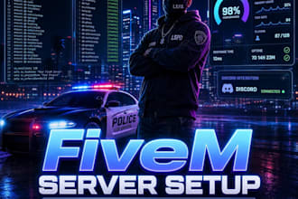 build, optimize and launch your fivem rp server from scratch, scripts discord