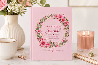 design aesthetic covers for journals, planners and notebook