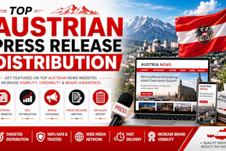 craft and distribute SEO press release for australian brands