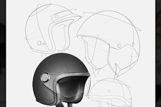 detail product design for skateboard,airflow helmet, surfboard,electric unicycle