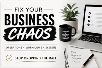 organize your business operations and workflows