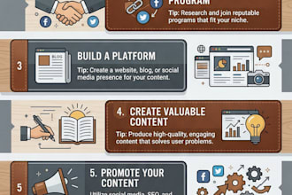 analyze your content and create a custom branded infographic