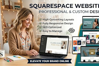 redesign squarespace website development