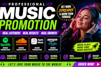do spotify music promotion soundcloud music apple music promotion amazon music