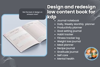 design redesign amazon kdp low content book for kids, adult activity book pages
