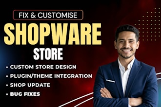 build, customize and fix your shopware6 store for your german business