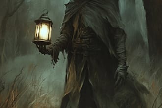 design a terrifying and original horror character