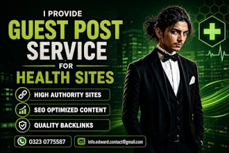 build high authority health backlinks for SEO growth