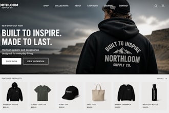 build squarespace merch store website digital store website ecommerce website