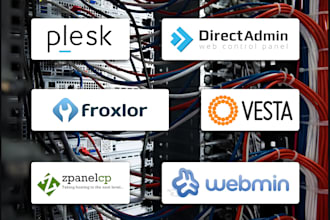 help with plesk, coolify, cloudron, cpanel, froxlor at a high quality level