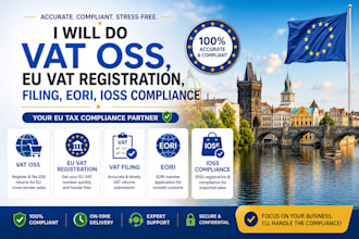 do vat oss, eu vat registration, filing, eori, ioss compliance