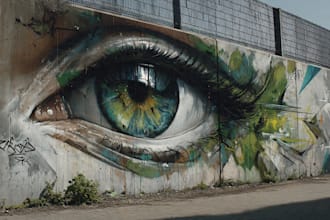 create custom graffiti art designs murals and wall arts