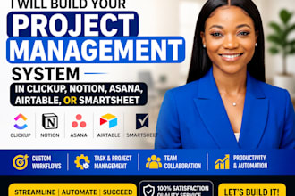 do workflow crm project management system using clickup smartsheet notion asana