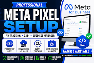 setup fix facebook meta pixel conversion api and meta business manager