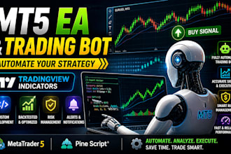 code metatrader 5 expert advisor, tradingview inidcator, mt5 trading bot