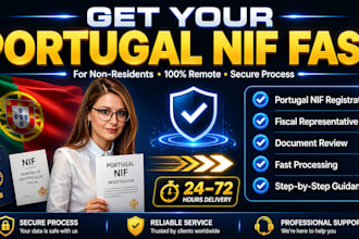 get portugal nif fast for non residents with rep