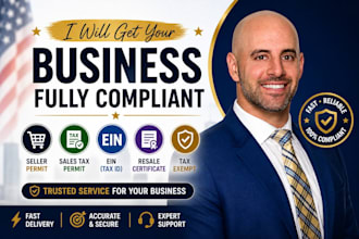 get your seller permit, sales tax permit, ein, resale certificate and tax exempt