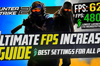 optimize your PC for maximum fps and lowest input lag