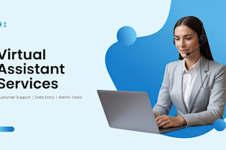 be your virtual assistant for customer support, chat and email handling