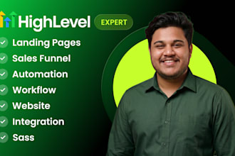 build gohighlevel funnels and automation systems
