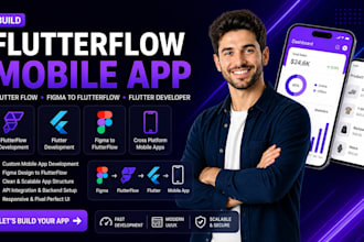 build flutterflow mobile app flutter flow figma to flutterflow flutter developer