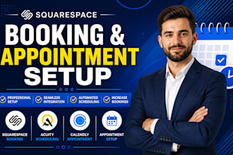 setup squarespace booking calendar acuity scheduling appointment business