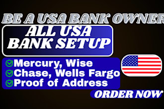 do mercury wise usa bank creation usa physical address proof of address llc