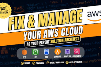 fix, manage, and optimize your AWS cloud infrastructure