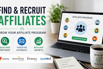 find and recruit affiliates for your affiliate program