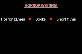 help bring your horror story to life
