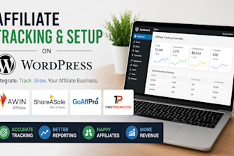 setup affiliate tracking and integrate awin shareasale goaffpro on wordpress