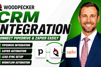 setup woodpecker pipedrive integration woodpecker zapier sync