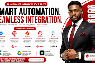 setup jira scrum API integration whatchimp zapier twilio slack klaviyo vapi ai