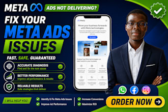 fix your meta ads issue, restricted account and pixel problems