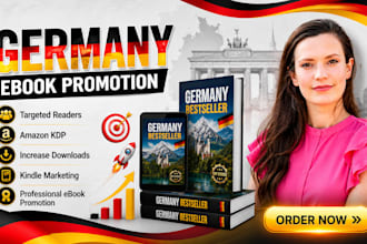 do germany ebook promotion, germany amazon book marketing, kindle book promotion