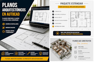 plano arquitectónico detallado en autocad