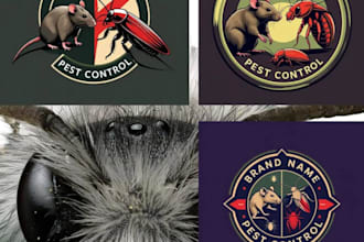 do professional pest control logo for your company