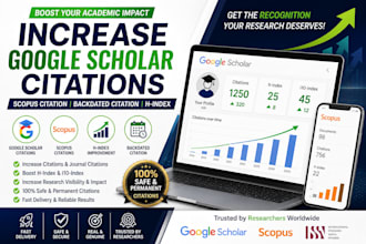 increase google scholar citation, scopus, backdated citation and h index