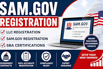 do sam gov registration llc registration and sab certification for your business