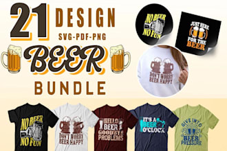 do hand drawn t shirt craft bar logo design