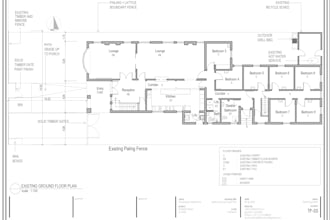convert your cad or PDF plans into clean architectural documentation
