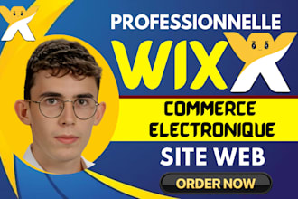 conception, refonte et création d une page d accueil ecommerce wix