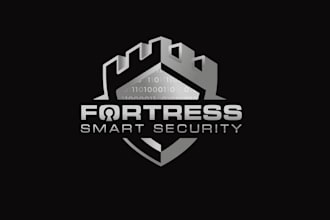 design premium home business security logo