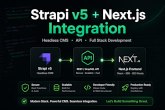 build strapi v5 and next js integration