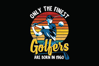 design high quality golf sport logo with express delivery
