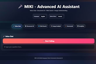 build ai voice assistant with gemini rag and modern UI