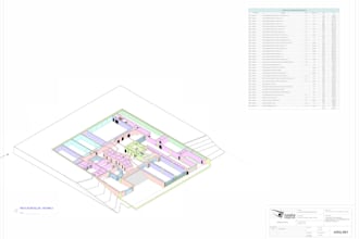 create a bim revit model with complete material takeoff and quantities
