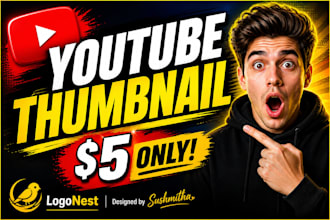 design eye catching youtube thumbnails to increase clicks